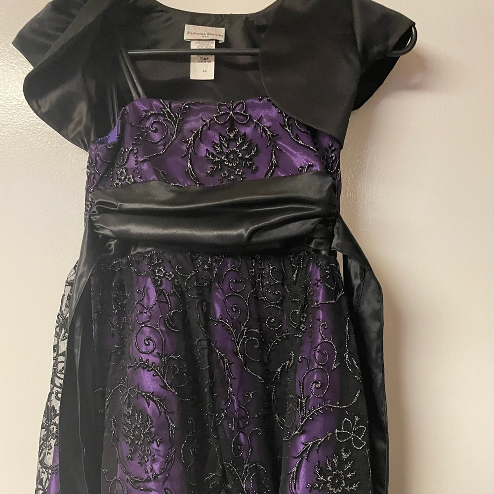 Purple Formal Dress for Little Girls